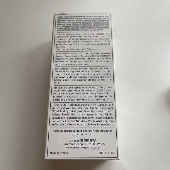 Sisley Restorative Fluid Body Cream 5.1oz 150ml‎ Creme Fluide Reparatrice NEW